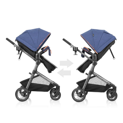 New Pivot Vizor Travel System with LiteMax Infant Car Seat