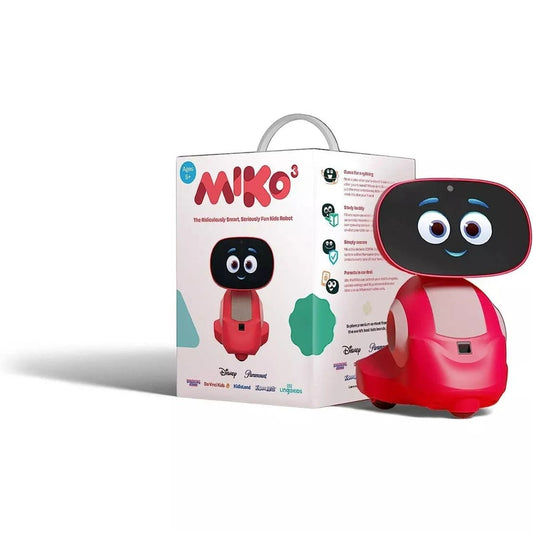 Miko 3: AI - Powered Smart Robot (Red) | (Read the description) - Kidsy