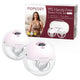 Momcozy M5 Hands - Free Wearable Breast Pump (24mm, 2 Pack, Gradient Pink) - Kidsy
