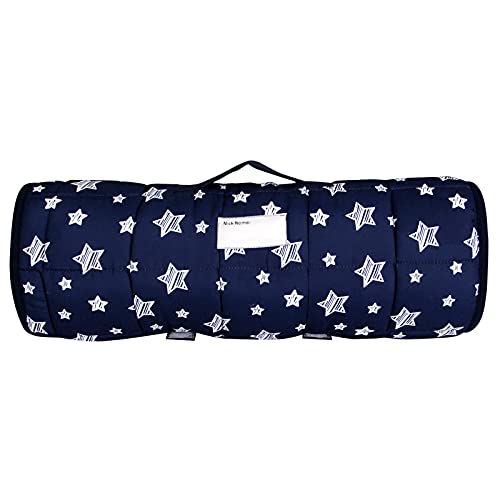 Moonsea Toddler Nap Mat with Pillow and Blanket (Navy) - Kidsy