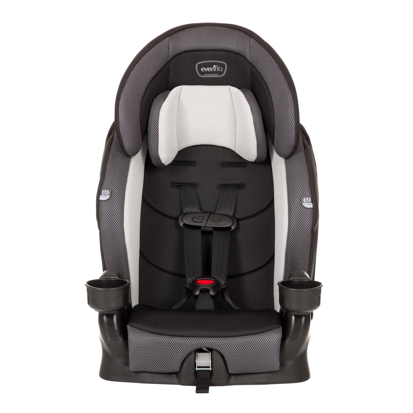 New Evenflo Chase Plus 2 in 1 Booster Seat Car Seat (Huron Black)