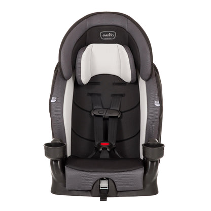 New Evenflo Chase Plus 2 in 1 Booster Seat Car Seat (Huron Black)