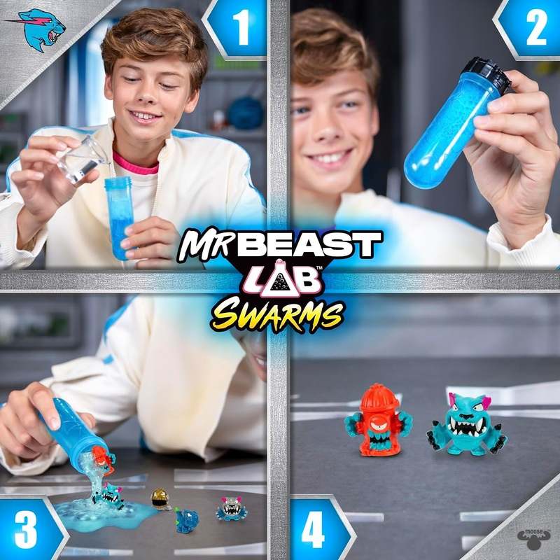 MrBeast Lab Swarms Lab Pack Collectible Figures - Kidsy