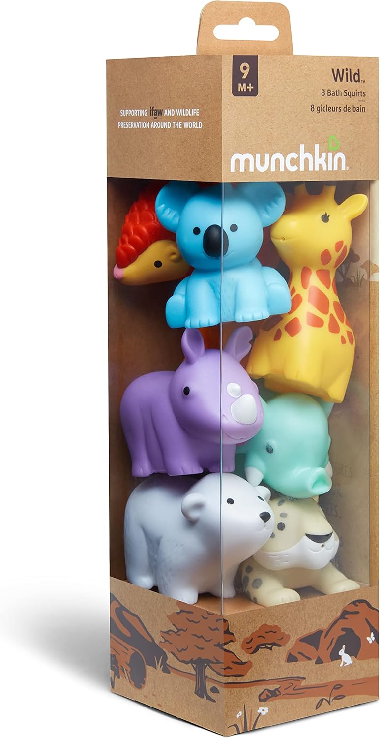 Munchkin Baby Bath Toy Squirts for Babies and Toddlers, 8 Pack - Kidsy