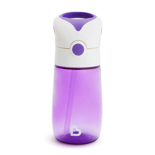Munchkin Flip & Go Straw Cup 12oz (Purple) - Kidsy