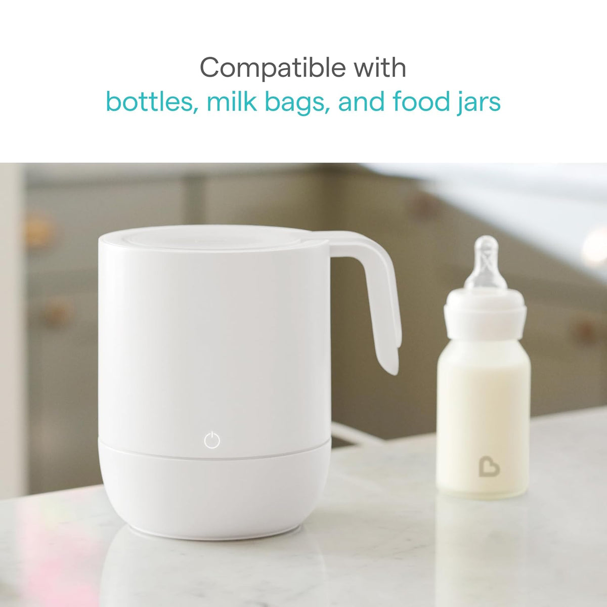 Munchkin Precision Baby Bottle Warmer for Breastmilk, Formula, Food Jars, and Sterilizing Small Parts - Kidsy