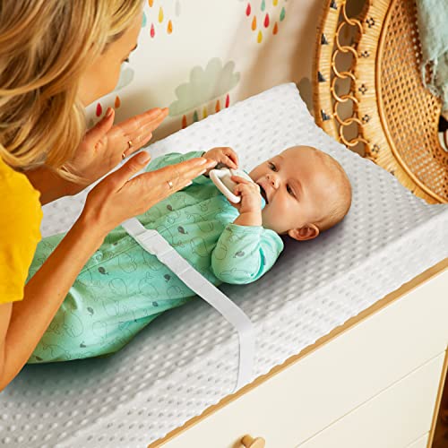 Munchkin Secure Grip Contoured Baby Diaper Changing Pad for Dresser - Kidsy