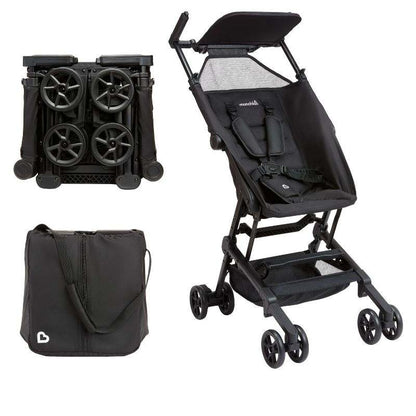 Munchkin Sparrow Travel Stroller (Black) - Kidsy