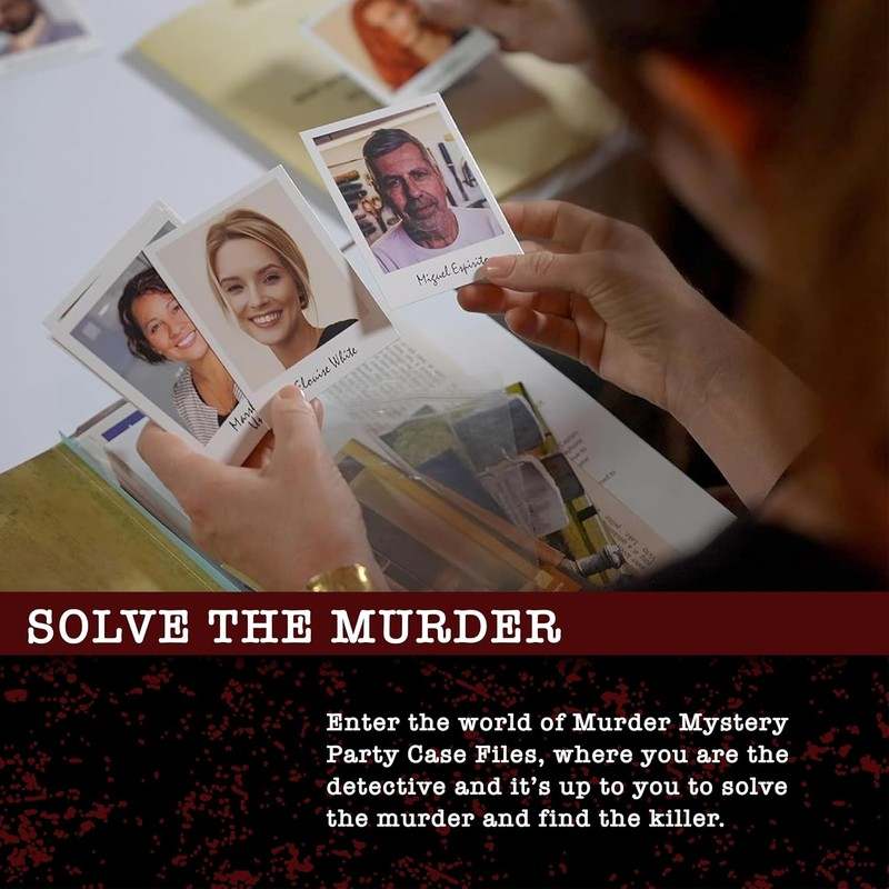 Murder Mystery Party Underwood Cellars Interactive Murder Mystery Case File Game - Kidsy