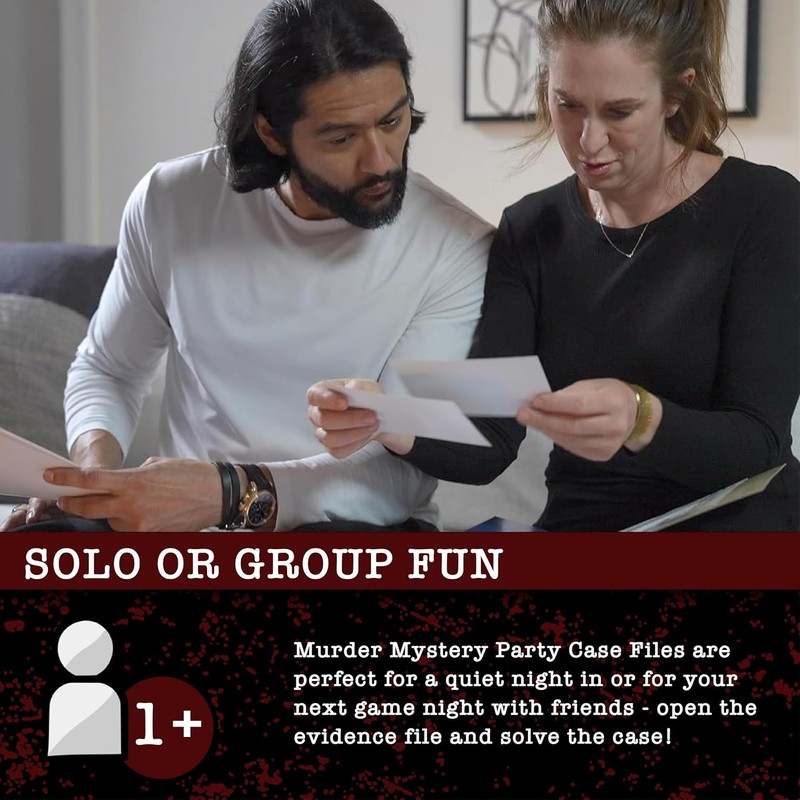 Murder Mystery Party Underwood Cellars Interactive Murder Mystery Case File Game - Kidsy