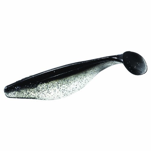 New 2 1,2" Sassy Shad, Chartreuse,Black Back - Kidsy
