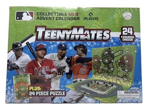New 2024 TeenyMates MLB Collectible Advent Calendar - Kidsy