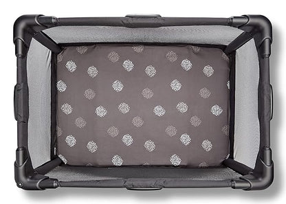 New 4moms Breeze Playard Cotton Sheets - 2 Pack (White & Grey) - Kidsy