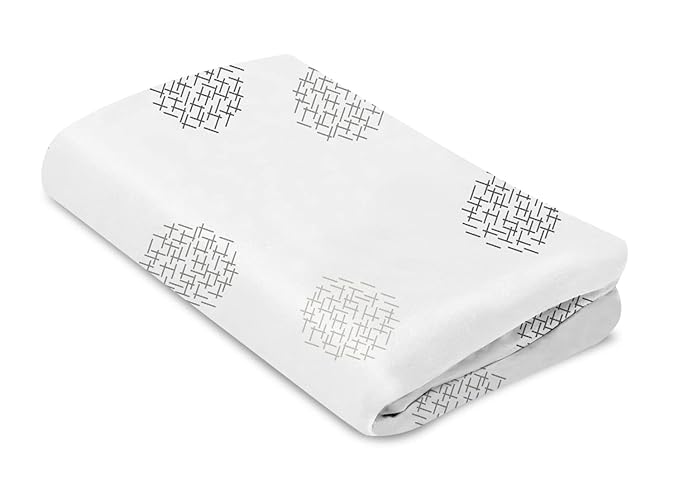 New 4moms Breeze Playard Cotton Sheets - 2 Pack (White & Grey) - Kidsy