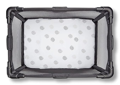 New 4moms Breeze Playard Cotton Sheets - 2 Pack (White & Grey) - Kidsy