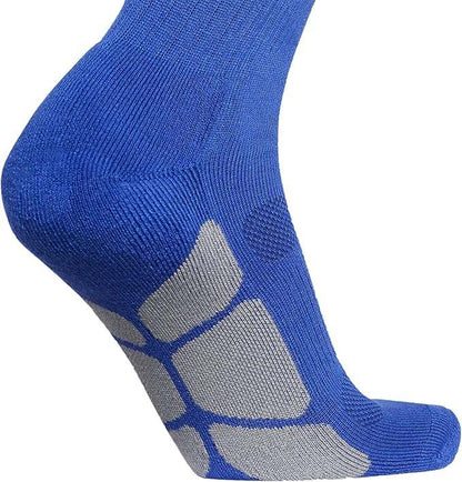 New Adidas Icon Over - The - Calf Baseball/Softball Socks (Royal Blue) - Kidsy