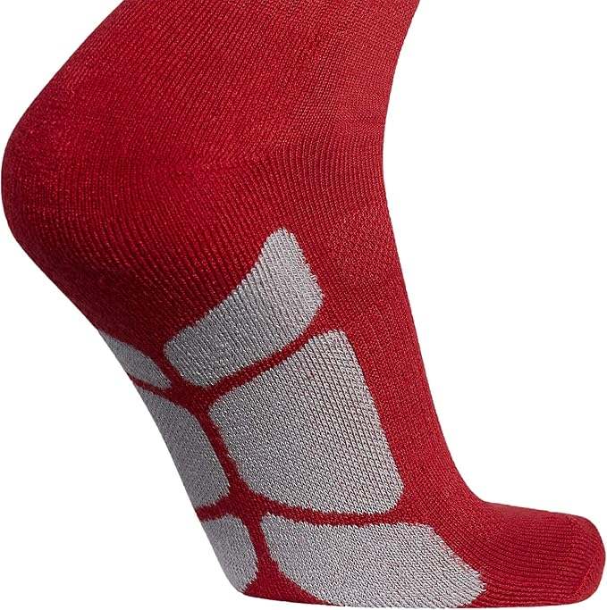 New Adidas Icon Over - The - Calf Baseball/Softball Socks (XS, Red) - Kidsy