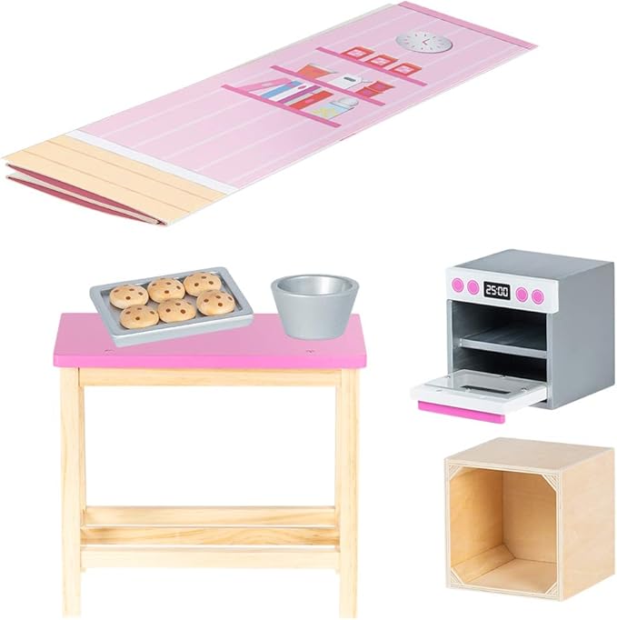New Adora Love to Bake Wooden Play Set with Accessories - Kidsy