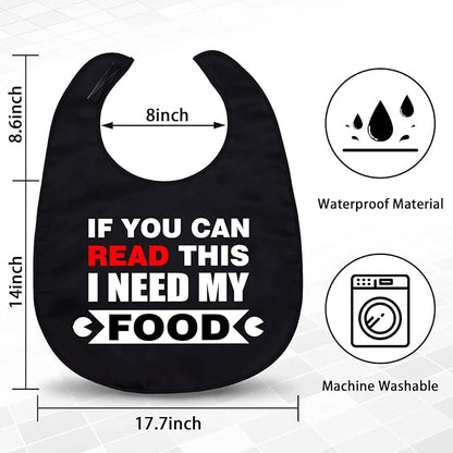 New AIFAMY Adult Waterproof Bibs - Funny Gag Gift - Kidsy