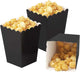 New AimtoHome Mini Paper Popcorn Boxes (Black, 24 Pack) - Kidsy