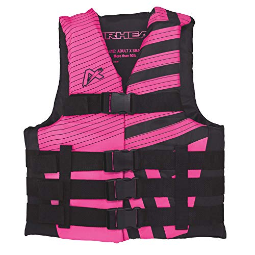 New Airhead Women’s Trend Life Jacket, Coast Guard Approved, Small/Medium (Pink) - Kidsy