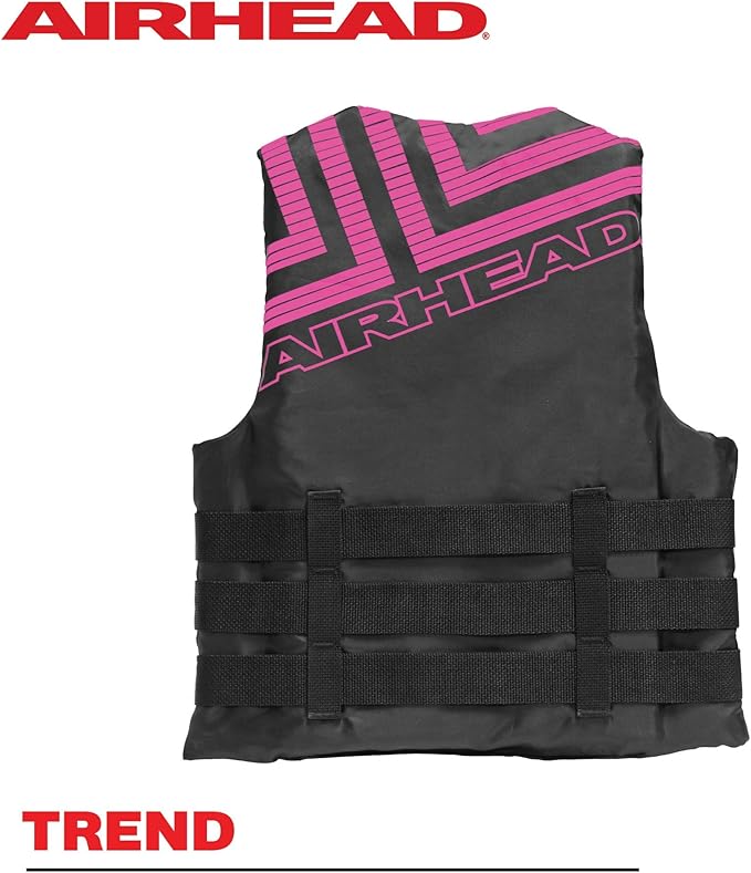 New Airhead Women’s Trend Life Jacket, X - Small (Pink) - Kidsy