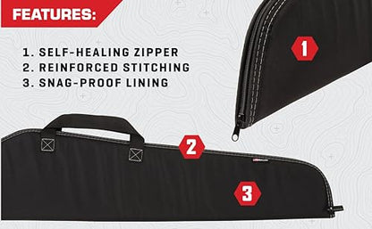New Allen Company Durango Rifle Case - 40 - Inch Soft Gun Bag (Black) - Kidsy