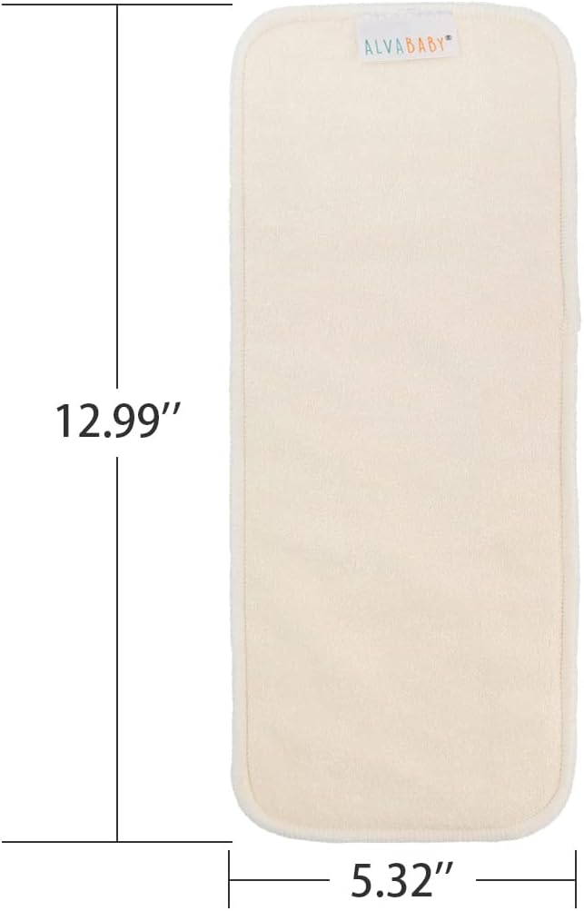 New ALVABABY 5 - Layer Cloth Diaper Inserts 6 Pack - Kidsy