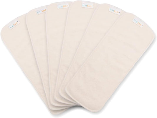 New ALVABABY 5 - Layer Cloth Diaper Inserts 6 Pack - Kidsy