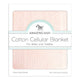 New Amazing Baby Cellular Blanket, Premium Cotton (Soft Pink) - Kidsy
