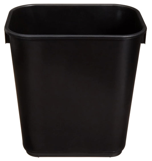 New Amazon Basics Rectangular Small Trash Can (3 Gallon | Pack Of 2 | Black) - Kidsy