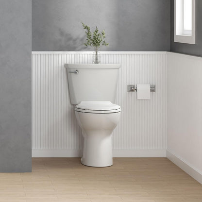 New American Standard 5503A00B.020 Transitional Elongated Toilet Seat Soft Close (White) - Kidsy