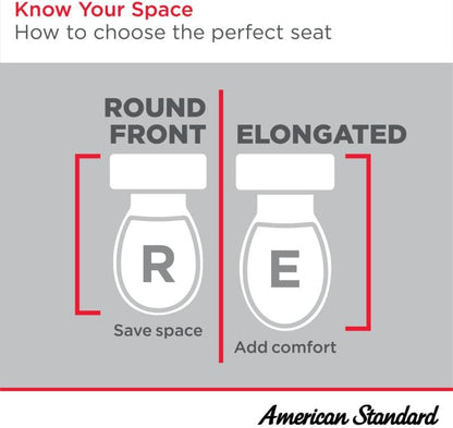 New American Standard 5503A00B.020 Transitional Elongated Toilet Seat Soft Close (White) - Kidsy