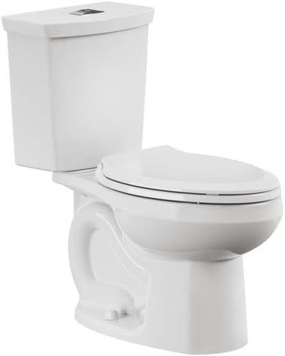 New American Standard 5503A00B.020 Transitional Elongated Toilet Seat Soft Close (White) - Kidsy