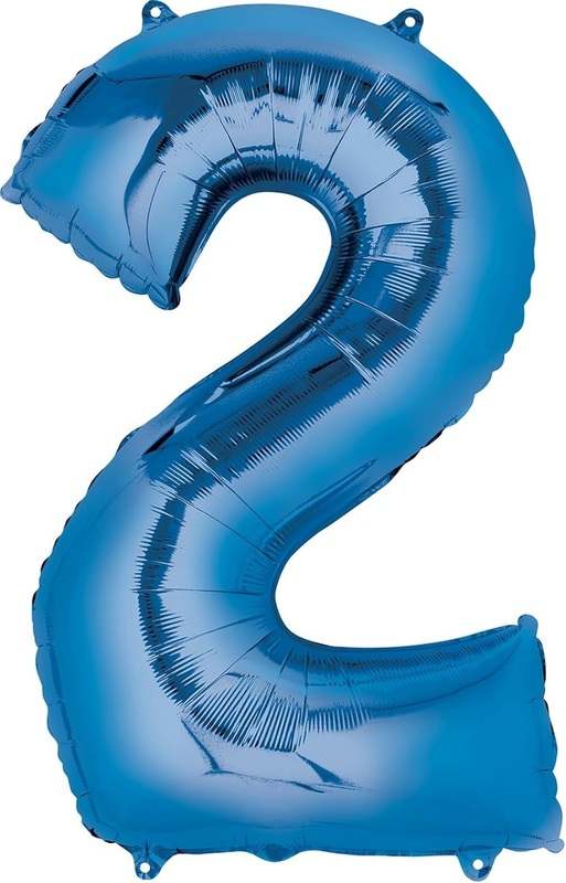 New Anagram Bluey 2nd Birthday Foil Balloon Bouquet - Kidsy