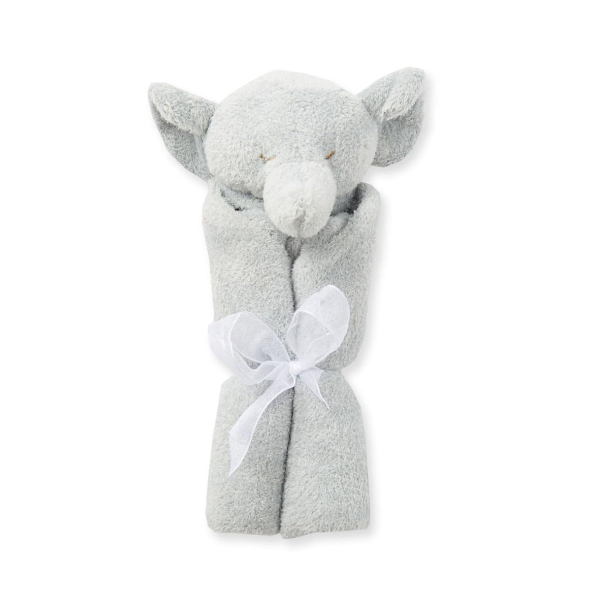 New Angel Dear Grey Elephant, Blankie - Kidsy