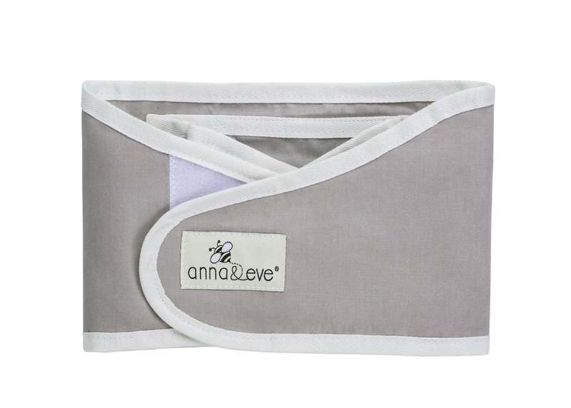 New Anna & Eve Swaddle Strap Baby Swaddle (Grey) - (Small) - Kidsy