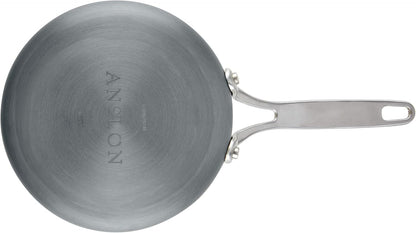 New Anolon Hard Anodized Nonstick Mini Skillet/Frying/Egg Pan, Stainless Steel Handle 6.5"(Gray) - Kidsy