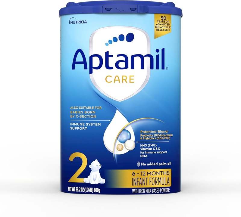 New Aptamil Care Stage 2 Milk Based Powder Infant Formula (28.2 Oz) - Kidsy