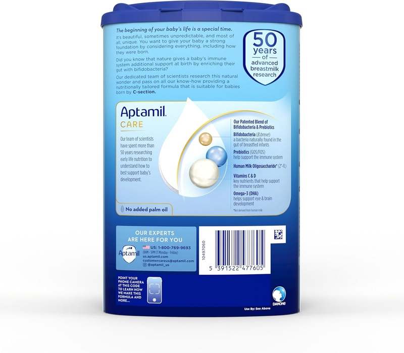 New Aptamil Care Stage 2 Milk Based Powder Infant Formula (28.2 Oz) - Kidsy
