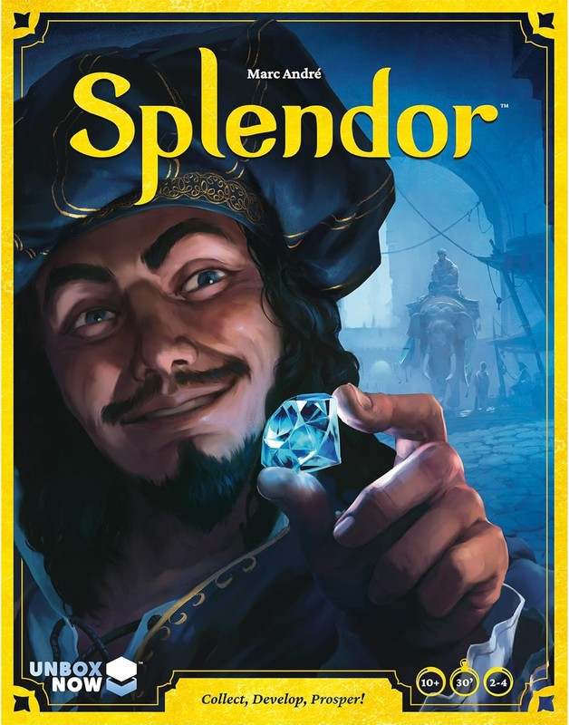 New Asmodee Splendor Board Game Master The Art of Wealth and Prestige! - Kidsy