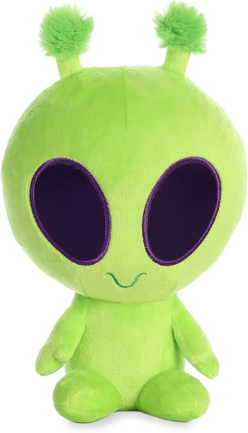 New Aurora Galactic Cuties Twitch Light Up Alien Plush 8 - Inch (Green) - Kidsy