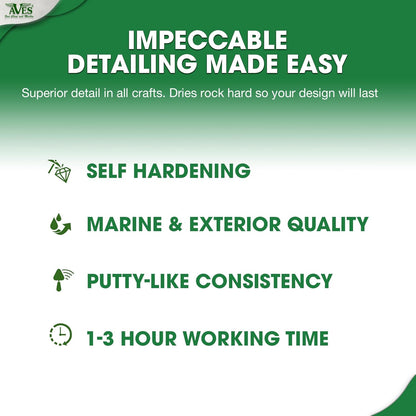 New Aves Apoxie Sculpt 2 - Part Self - Hardening Modeling Compound (Yellow) - Kidsy