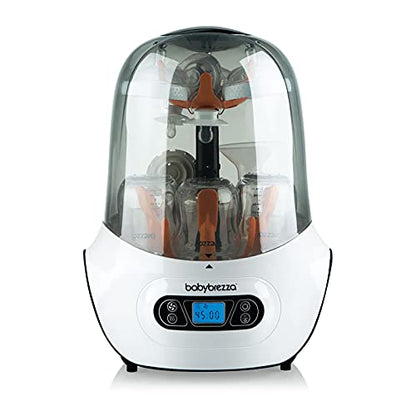 New Baby Brezza Baby Bottle Sterilizer and Dryer Machine (White) - Kidsy