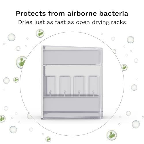 New Baby Brezza Covered Drying Rack & Countertop Organizer - Kidsy