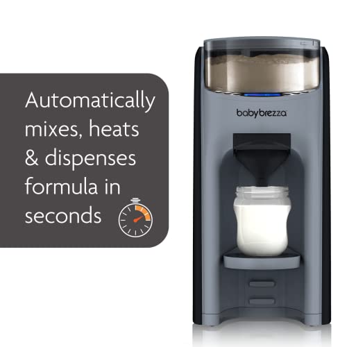 New Baby Brezza New and Improved Formula Pro Advanced Formula Dispenser Machine (Slate) - Kidsy