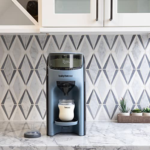 New Baby Brezza New and Improved Formula Pro Advanced Formula Dispenser Machine (Slate) - Kidsy