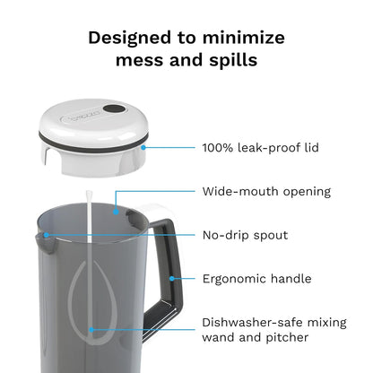 New Baby Brezza One Step Formula Mixer Pitcher - Large Capacity 28 oz - Kidsy