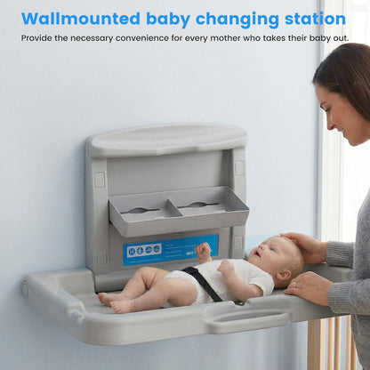 New Baby Changing Station Wall Mounted, Commercial Baby Changing Station - Kidsy