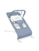 New Baby Delight Alpine Deluxe Portable Baby Bouncer (Organic Dusty Blue) - Kidsy